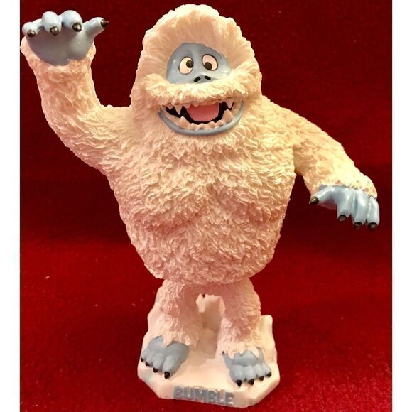Misfit Bumble the Abominable Snowman Bobble Head Doll Island Of Misfit Toys NIP - Picture 2 of 5